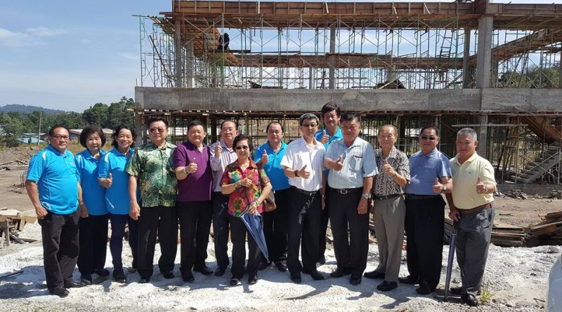 参观民都鲁林氏宗亲会将要完成的新会所