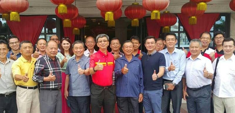在怡保与霹雳州3个林氏宗亲属会，八打灵林氏宗亲会,蒲种林氏宗亲会宗长宗亲及朋友们聚餐交流