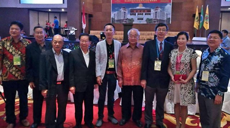 出席2016年世界林氏宗亲恳亲大会在印尼棉兰欢迎晚宴圆满成功