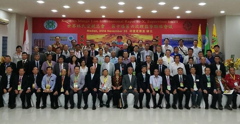 理监事会议后与林氏宗亲合照