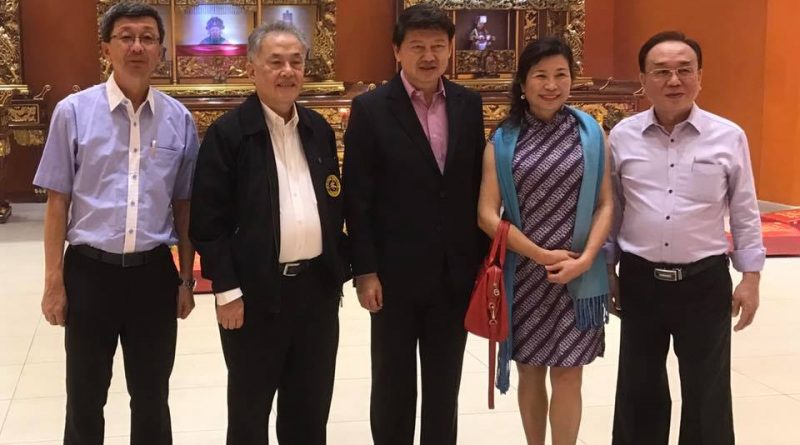 在马尼拉出席菲律宾西诃堂林氏宗亲会欢迎宴