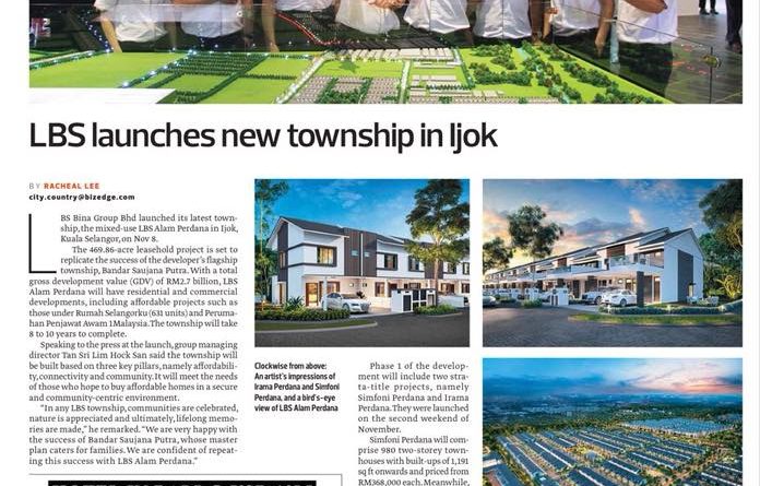LBS launches new township in ljok